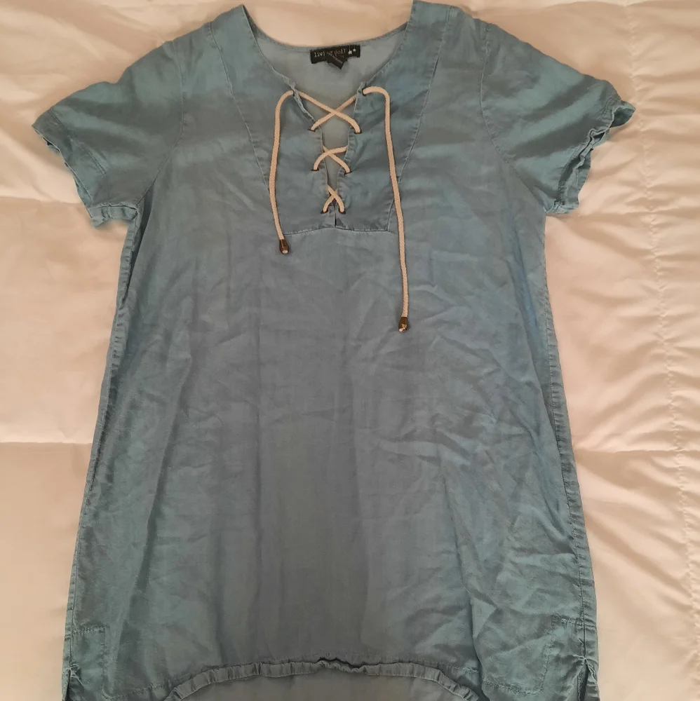 Living Doll blue dress - Picture 1 of 4